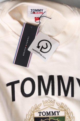 Bluză de femei Tommy Jeans, Mărime XS, Culoare Ecru, Preț 209,54 Lei