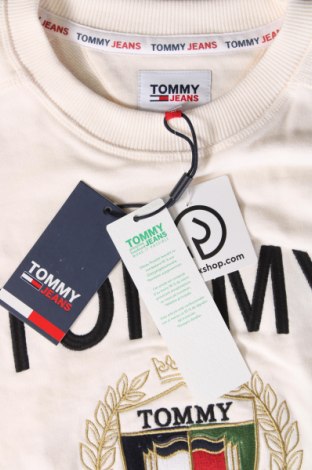 Дамска блуза Tommy Jeans, Размер M, Цвят Екрю, Цена 65,52 лв.