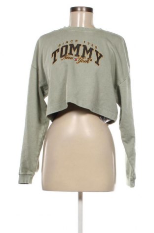Bluză de femei Tommy Jeans, Mărime XS, Culoare Verde, Preț 209,54 Lei