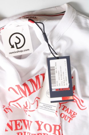Γυναικεία μπλούζα Tommy Jeans, Μέγεθος M, Χρώμα Λευκό, Τιμή 62,63 €
