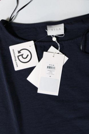 Γυναικεία μπλούζα VILA, Μέγεθος XS, Χρώμα Μπλέ, Τιμή 2,06 €
