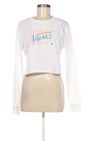 Γυναικεία μπλούζα Vans, Μέγεθος M, Χρώμα Λευκό, Τιμή 19,26 €