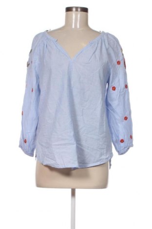Damen Shirt Velvet by Graham & Spencer, Größe M, Farbe Blau, Preis € 14,20