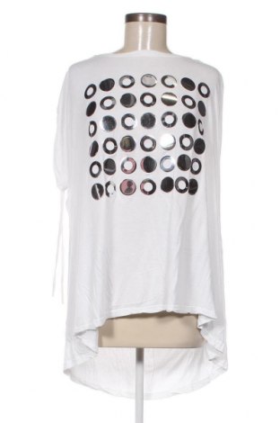 Γυναικεία μπλούζα Via Delle Rose, Μέγεθος M, Χρώμα Λευκό, Τιμή 10,43 €