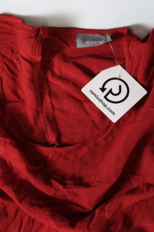 Γυναικεία μπλούζα Yessica, Μέγεθος XXL, Χρώμα Κόκκινο, Τιμή 4,94 €