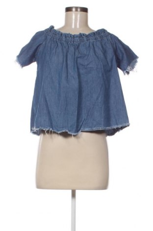 Γυναικεία μπλούζα Yfl Reserved, Μέγεθος M, Χρώμα Μπλέ, Τιμή 3,89 €