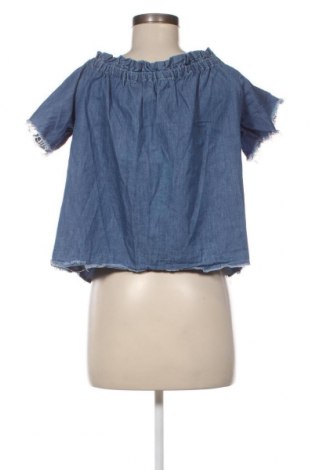 Дамска блуза Yfl Reserved, Размер M, Цвят Син, Цена 7,60 лв.