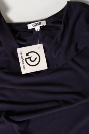 Γυναικεία μπλούζα Yokko, Μέγεθος S, Χρώμα Μπλέ, Τιμή 2,41 €