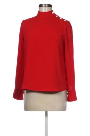 Γυναικεία μπλούζα Zara, Μέγεθος XS, Χρώμα Κόκκινο, Τιμή 6,14 €
