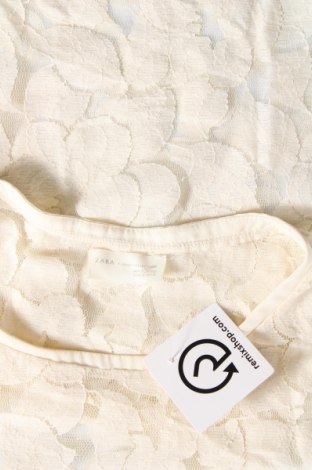 Дамска блуза Zara, Размер M, Цвят Бял, Цена 15,02 лв.