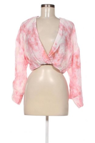 Дамска блуза Zara, Размер L, Цвят Многоцветен, Цена 7,40 лв.