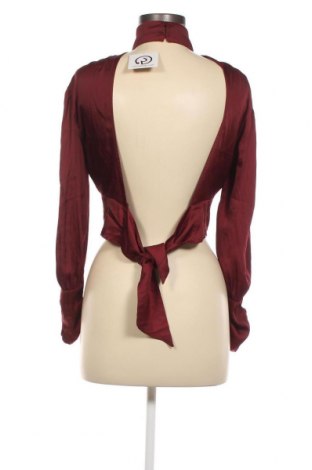 Дамска блуза Zara, Размер XS, Цвят Червен, Цена 20,00 лв.
