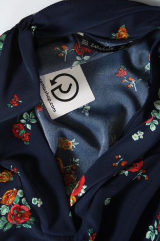 Bluză de femei Zara, Mărime M, Culoare Albastru, Preț 65,79 Lei
