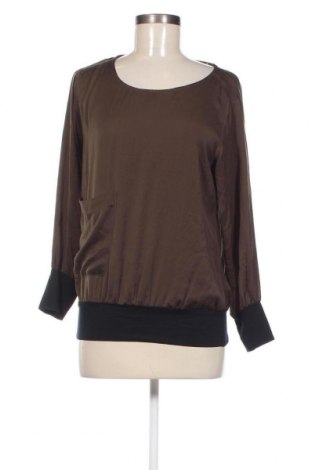 Дамска блуза Zara, Размер M, Цвят Зелен, Цена 5,00 лв.