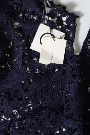 Дамска блуза Zara, Размер XS, Цвят Син, Цена 11,20 лв.