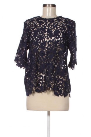 Дамска блуза Zara, Размер XS, Цвят Син, Цена 14,00 лв.