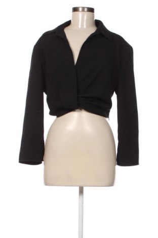 Дамска блуза Zara, Размер M, Цвят Черен, Цена 12,00 лв.
