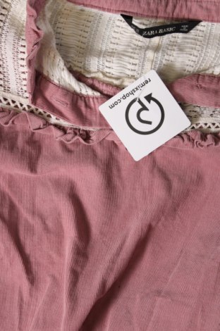 Γυναικεία μπλούζα Zara, Μέγεθος XS, Χρώμα Ρόζ , Τιμή 2,56 €
