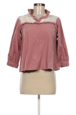 Дамска блуза Zara, Размер XS, Цвят Розов, Цена 3,60 лв.