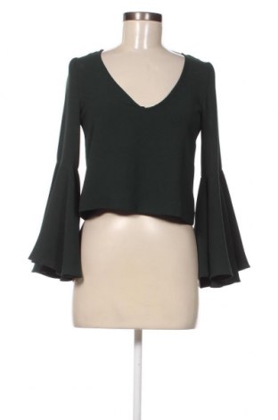 Γυναικεία μπλούζα Zara, Μέγεθος XS, Χρώμα Πράσινο, Τιμή 16,44 €