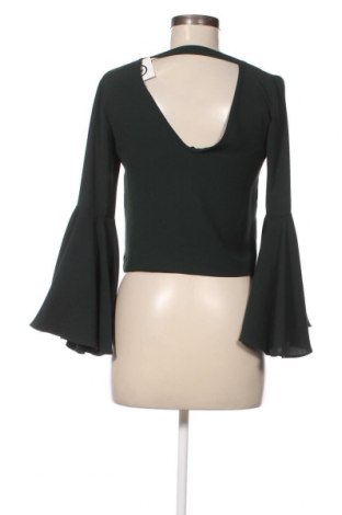 Дамска блуза Zara, Размер XS, Цвят Зелен, Цена 15,75 лв.