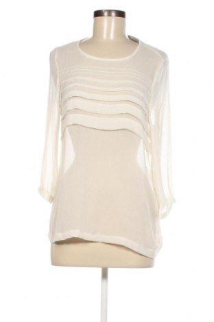 Дамска блуза Zara, Размер L, Цвят Екрю, Цена 5,00 лв.