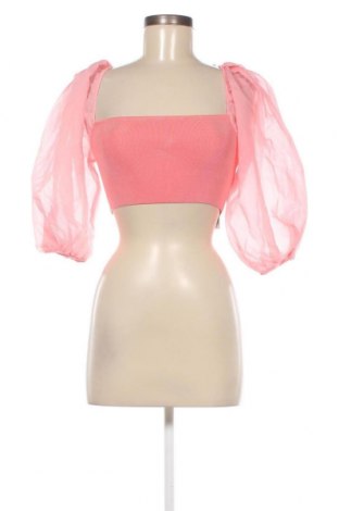 Дамска блуза Zara, Размер S, Цвят Розов, Цена 16,00 лв.