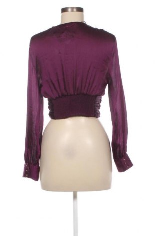 Дамска блуза Zara, Размер S, Цвят Лилав, Цена 54,00 лв.