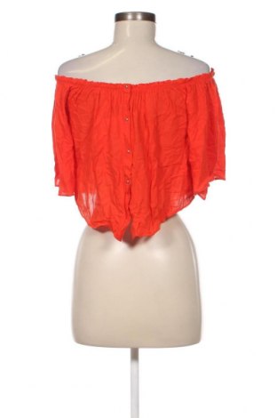 Дамска блуза Zara Trafaluc, Размер XS, Цвят Оранжев, Цена 4,80 лв.