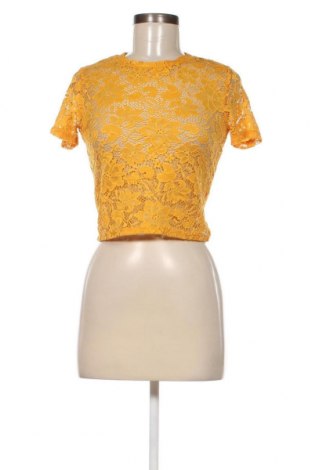 Bluză de femei Zara Trafaluc, Mărime S, Culoare Galben, Preț 20,67 Lei