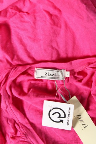 Γυναικεία μπλούζα Zizzi, Μέγεθος 3XL, Χρώμα Ρόζ , Τιμή 24,74 €