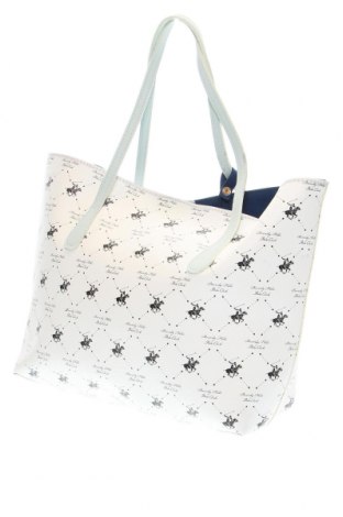 Γυναικεία τσάντα Beverly Hills Polo Club, Χρώμα Λευκό, Τιμή 44,85 €