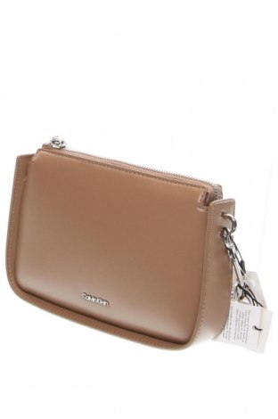 Γυναικεία τσάντα Calvin Klein, Χρώμα  Μπέζ, Τιμή 81,22 €