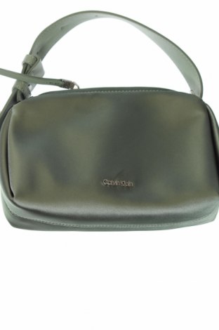 Дамска чанта Calvin Klein, Цвят Зелен, Цена 111,10 лв.