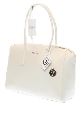 Дамска чанта Furla, Цвят Бял, Цена 689,00 лв.