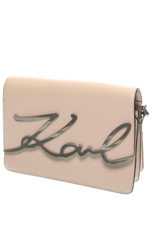 Дамска чанта Karl Lagerfeld, Цвят Бежов, Цена 629,00 лв.