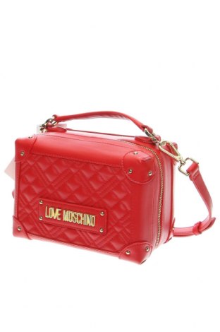 Дамска чанта Love Moschino, Цвят Червен, Цена 389,00 лв.