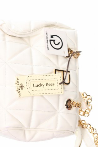 Γυναικεία τσάντα Lucky Bees, Χρώμα Λευκό, Τιμή 75,26 €