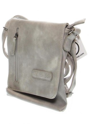 Γυναικεία τσάντα New Bags, Χρώμα Γκρί, Τιμή 11,75 €