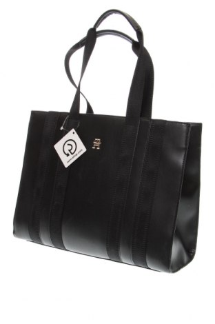 Дамска чанта Tommy Hilfiger, Цвят Черен, Цена 176,15 лв.