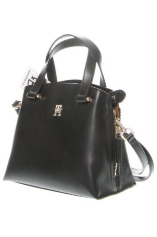 Дамска чанта Tommy Hilfiger, Цвят Черен, Цена 143,00 лв.