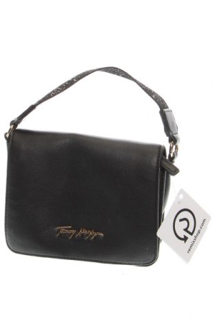 Дамска чанта Tommy Hilfiger, Цвят Черен, Цена 92,30 лв.