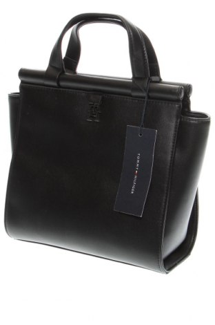 Дамска чанта Tommy Hilfiger, Цвят Черен, Цена 176,15 лв.
