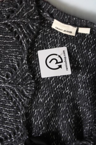 Damen Strickjacke DKNY Jeans, Größe L, Farbe Grau, Preis 21,29 €