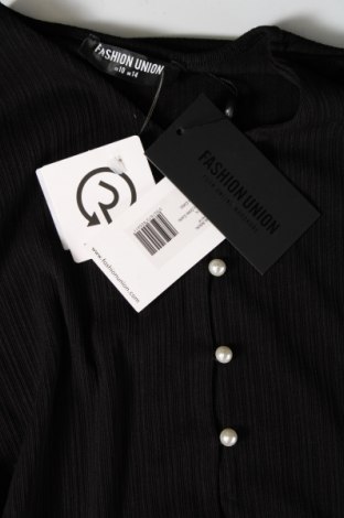 Γυναικεία ζακέτα Fashion Union, Μέγεθος L, Χρώμα Μαύρο, Τιμή 5,38 €