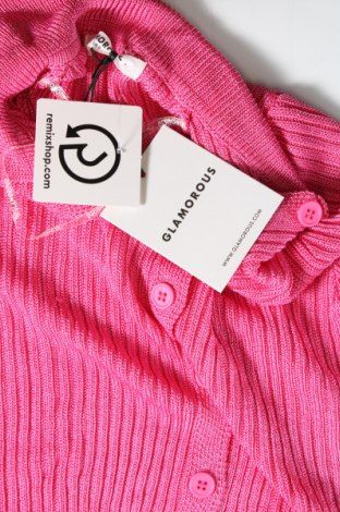 Damen Strickjacke Glamorous, Größe XS, Farbe Rosa, Preis € 8,97