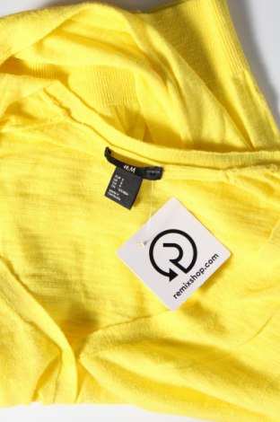 Дамска жилетка H&M, Размер S, Цвят Жълт, Цена 5,28 лв.
