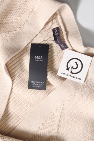 Γυναικεία ζακέτα Marks & Spencer, Μέγεθος XL, Χρώμα  Μπέζ, Τιμή 12,25 €
