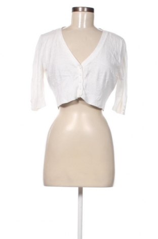 Damen Strickjacke Marks & Spencer, Größe M, Farbe Weiß, Preis 2,97 €