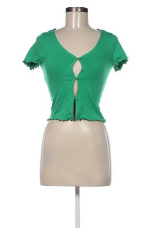 Damen Strickjacke Monki, Größe S, Farbe Grün, Preis 4,29 €